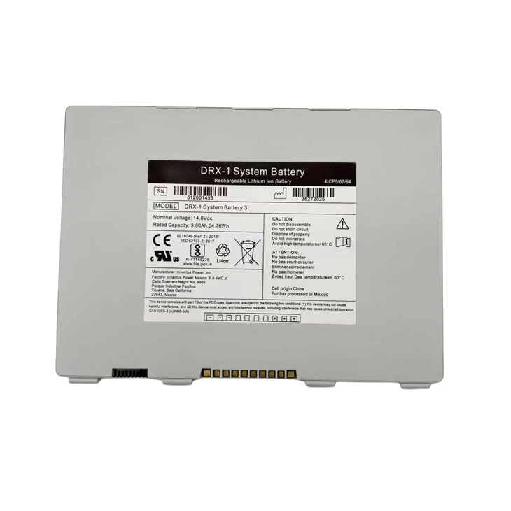 DRX-1 System Battery For Carestream DRX-1