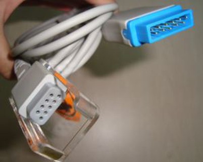 GE 11pin Nellcor غیر oximax ماڈیول توسیع کیبل / اڈاپٹر کیبل