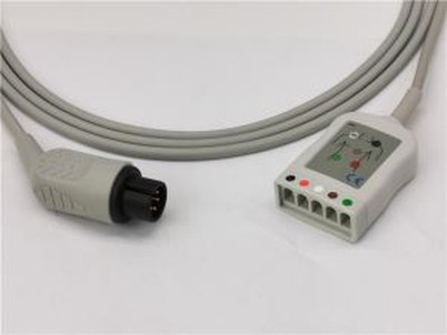 مائنڈری ہم آہنگ ای سی جی ٹرنک کیبل راؤنڈ 6 پن