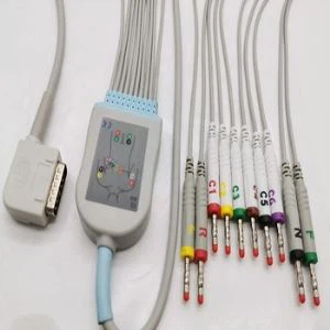 کینز 15-پن 10 لیڈوایئرز کے ساتھ لیڈ ای کے جی کیبل